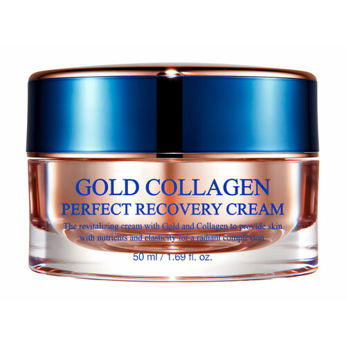 восстанавливающий крем для лица maxclinic gold collagen perfect recovery cream MAXCLINIC Gold Collagen Recovery Cream Крем для лица восстанавливающий, 50 мл