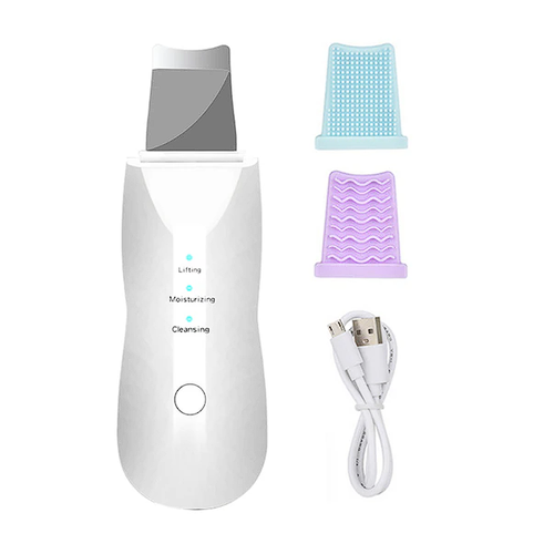 Ультразвук для чистки И лифтинга кожи лица LEATHER SHOVEL 2 силиконовых насадки в комплекте 45900₽