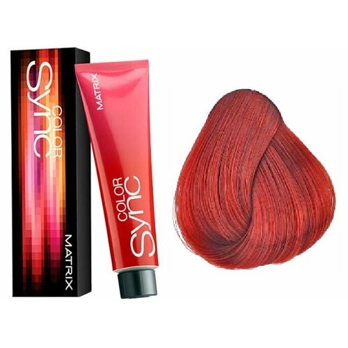 MATRIX, COLOR SYNC Pre Bonded, Крем краска для волос №8RC+ светлый блондин красно медный, 90 мл