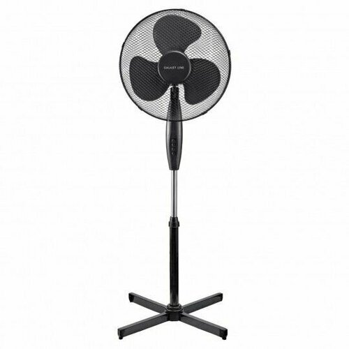 Вентилятор напольный 60ВТ диам 40см мех управление высота 120см GALAXY 514200₽