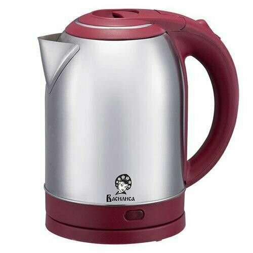 Чайник электрический 20л 2000ВТ диск съемн фильтр нерж василиса 235700₽