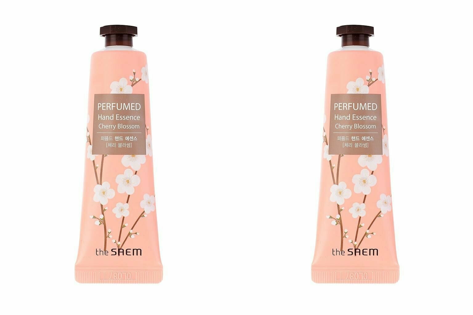 The Saem Крем-эссенция для рук парфюмированный с черешней Perfumed Hand Essence Cherry Blossom, 30 мл, 2 шт