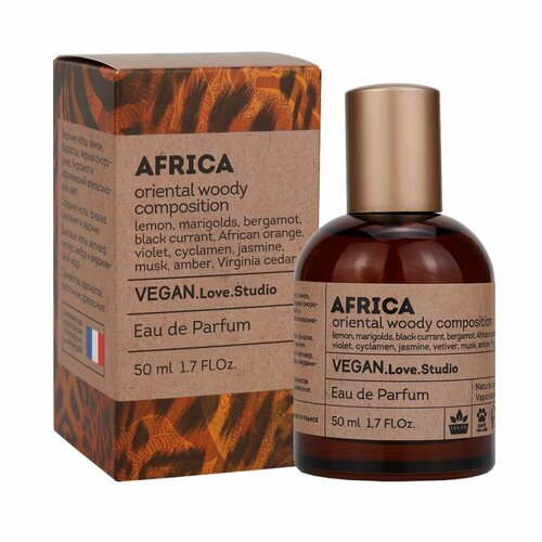 Delta parfum Туалетная вода женская Vegan Love Studio Africa, 50мл женская туалетная вода delta parfum gracia imperatrice 50мл