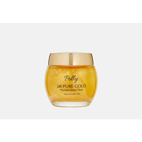 Антивозрастная ночная маска для лица с золотом 24К