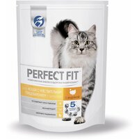 PERFECT FIT 1,2кг Корм для чувствительных кошек с индейкой