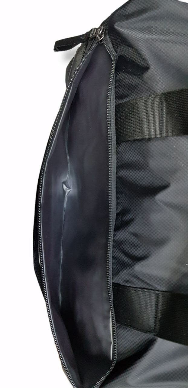 Спортивная сумка; дорожная сумка; ручная кладь; 3062 серая - фотография № 14