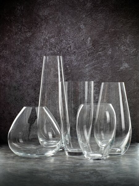 Ваза Crystalex B82562, настольная, круглая, бесцветная, стекло, 25 см — фото 1