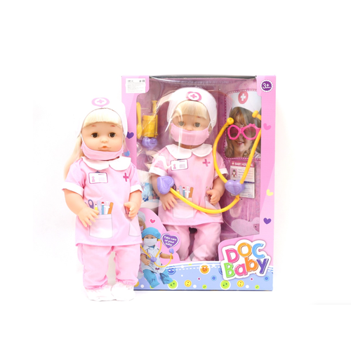 Кукла-доктор с аксессуарами, кукла-пупс для девочек, дочки-матери WZJ009D-2 кукла доктор с аксессуарами wzj009d 1