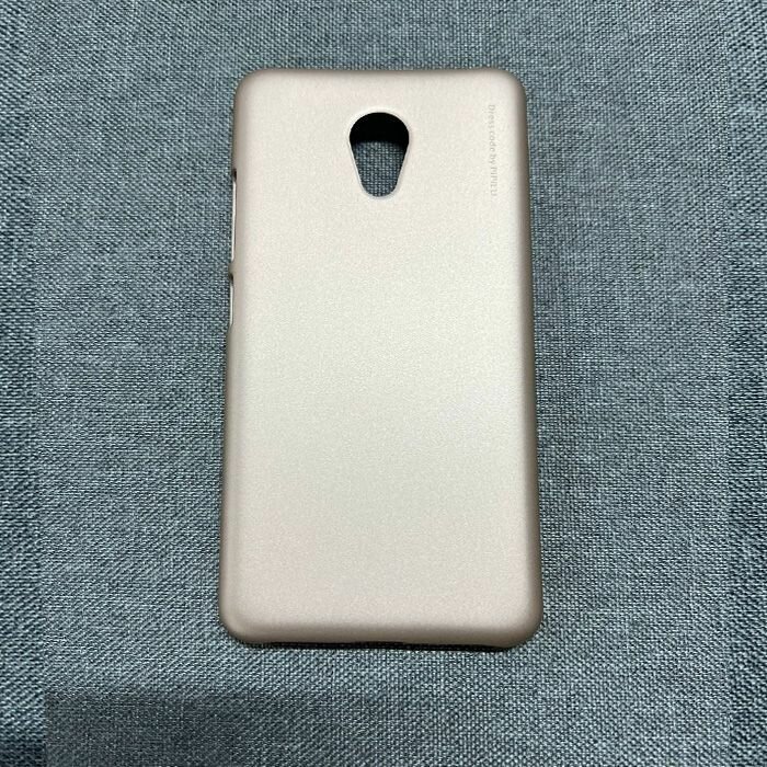 Чехол Metallic для Meizu M3s, золотой