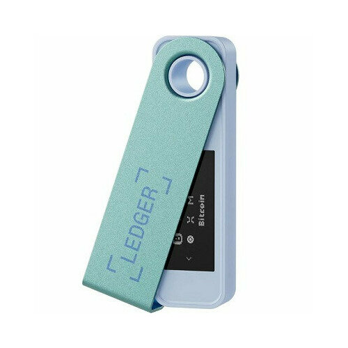 чехол ledger nano s s plus pod капсула для хранения ledger nano s s plus Криптокошелек Ledger Nano S Plus, 1 шт, зеленый