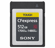 Карта памяти Sony CFexpress Type B 512GB, чтение 1700, запись 1480 МБ/с