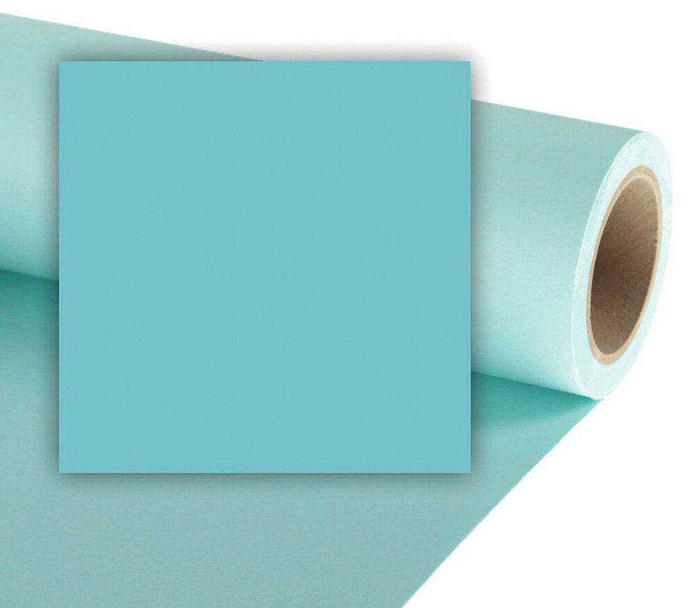 Фон VIBRANTONE 27 Ocean blue, бумажный, 2.1 x 6 м, голубой