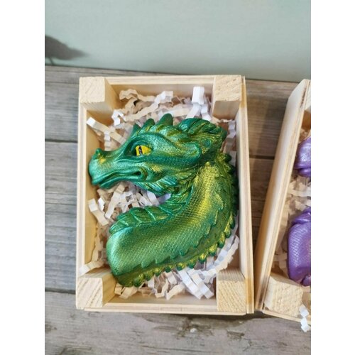 Мыло Дракон 1 шт/ зеленый / beautiful soap/ ручная работа