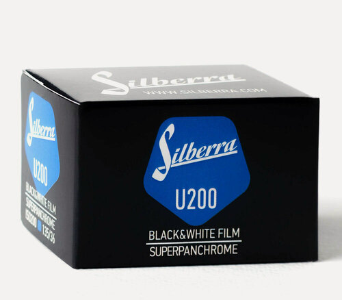 Изображение товара Фотопленка Silberra U200, 135 формат, черно-белая, негативная, 36 кадров