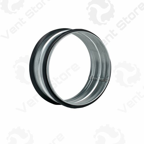 фото Ниппель круглый цинк ф100 (ст. оц.0,50), вентстор vent store