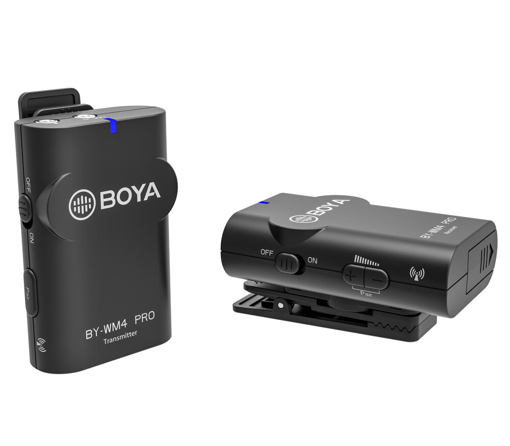 Беспроводная система Boya BY-WM4 Pro-К1, цифровая, 2.4 ГГц, 3.5 мм TRS + TRRS