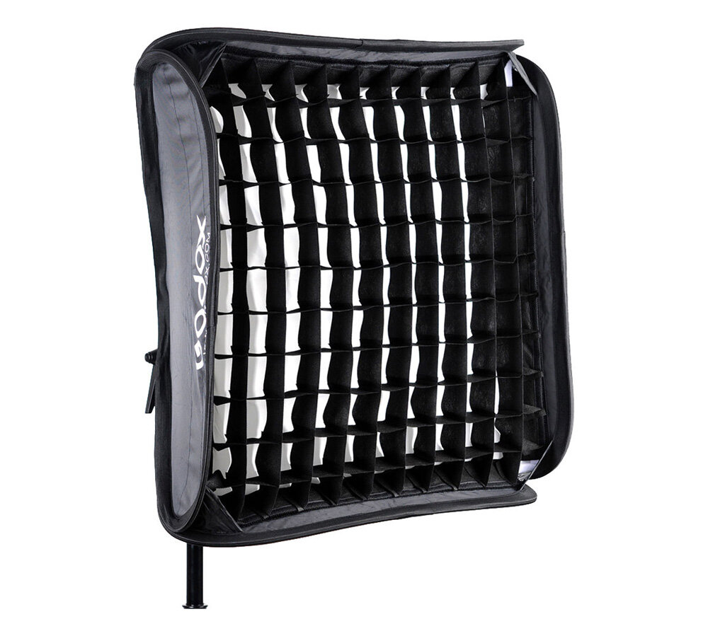 Софтбокс Godox SFGV8080, 80х80см, с сотами и адаптером для вспышки