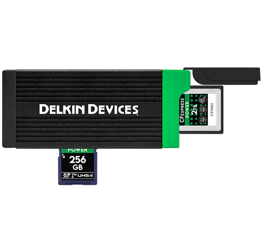 Картридер Delkin Devices USB 32 CFexpress Type B/SD Card Reader