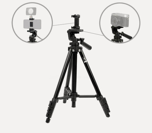 Изображение товара Штатив Benro T560 с головой и держателем для смартфона MH2N