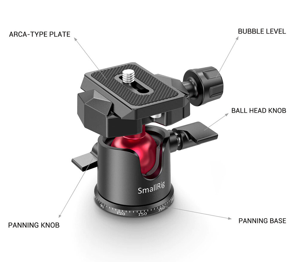 SmallRig BUT2664 настольный атив с панорамной головкой