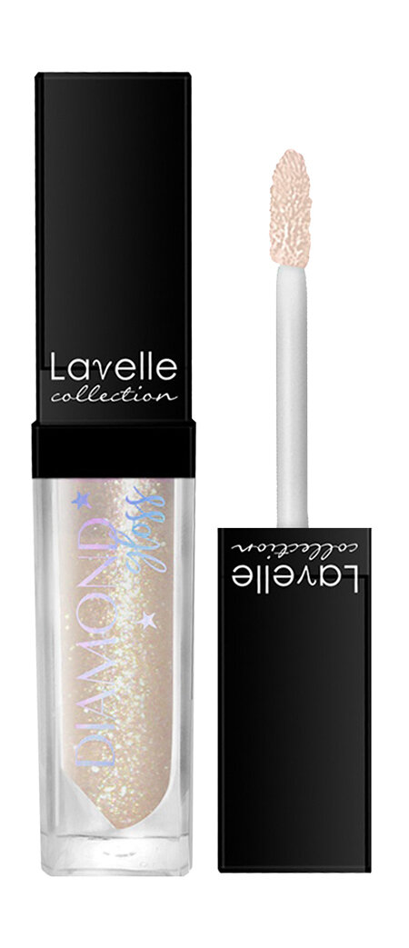 LAVELLE COLLECTION Блеск для губ Diamond Gloss, 5 мл, 06 shine gold