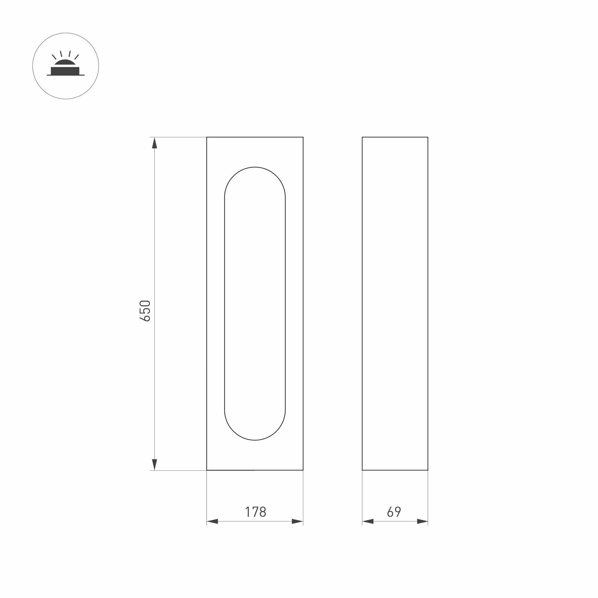 Уличный светодиодный светильник Arlight LGD-Muse-Boll-H650-12W Warm3000 / - фото №6