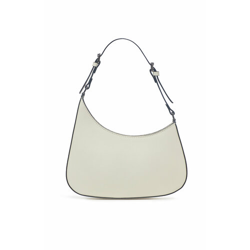 фото Сумка багет aprell 0175, фактура гладкая, белый