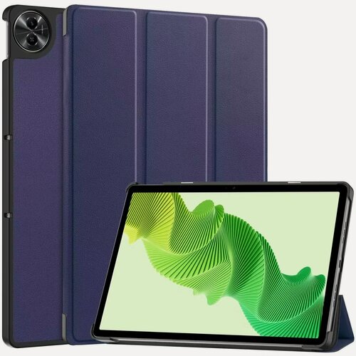 Изображение товара Чехол на Realme Pad 2, 11.5 дюйма, 2023 года, умный с магнитом, темно-синий