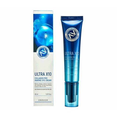 Крем для кожи вокруг глаз Enough Premium Ultra X10 Collagen Pro Marine Eye Cream 30ml 321₽