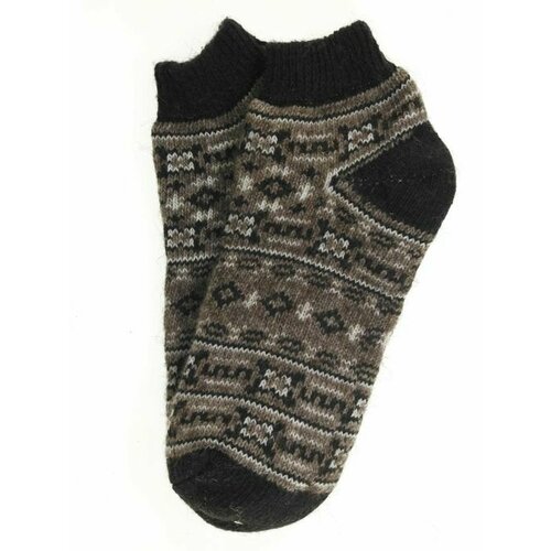 Мужские носки Рассказовские варежки, размер 42/45, коричневый, черный
