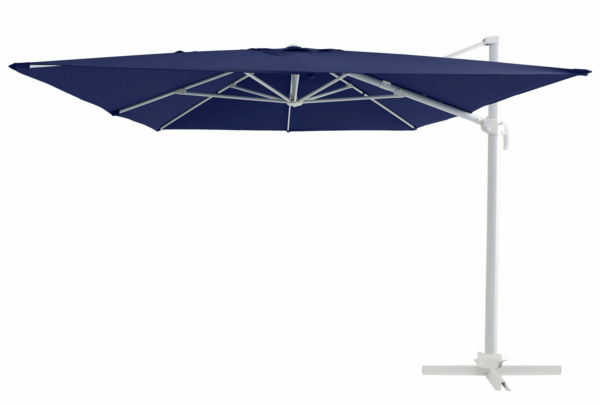 Зонт садовый Naterial 290x290 см синий с боковой опорой
