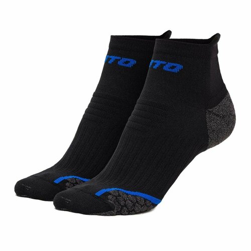 фото Женские носки uto укороченные, усиленная пятка, быстросохнущие, бесшовные, размер s, черный