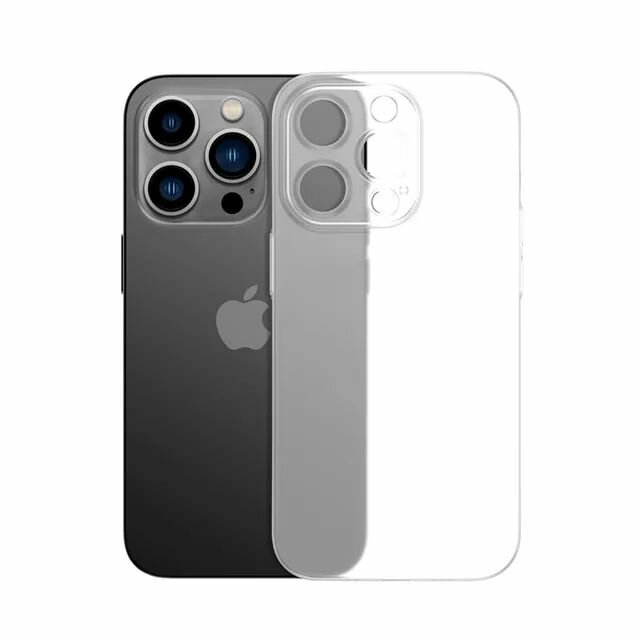 Чехол прозрачный с защитой камеры для Apple IPhone 15 Pro