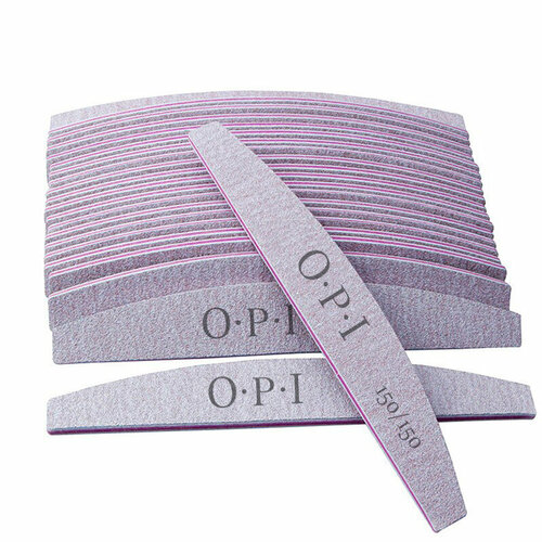 OPI Набор пилок 25 шт. лодочка O.P.I 150/150 грит
