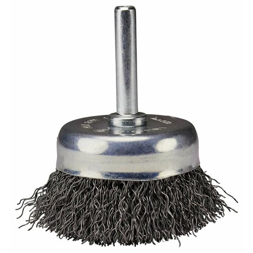 Щетка чашечная d50мм проволока 03мм гофрированная металл хвостовик 6мм Makita D-39914 325₽