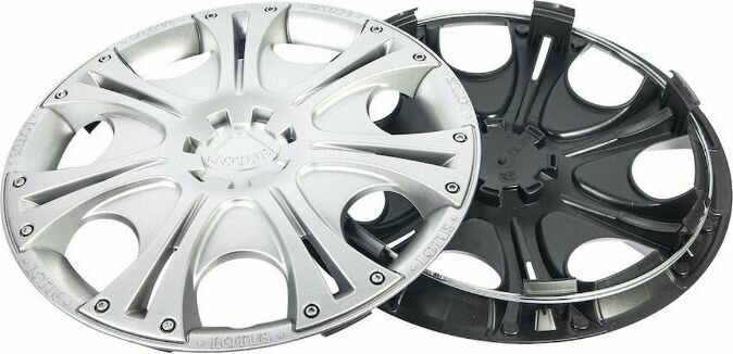 фото Колпак колеса декоративный R-14 пружинный Лотус в упаковке 2шт. АКС AK1414