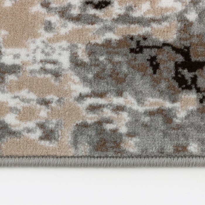 Люберецкие ковры Ковер прямоугольный, размер 80х150 см, ПП 100%, джут - фотография № 3