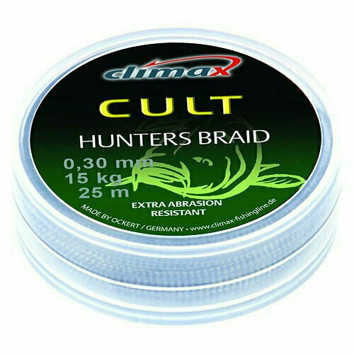фото Поводковый материал climax cult hunter's braid camou 0.45 mm 45 lbs, 18 kg 20 m. (шт.)