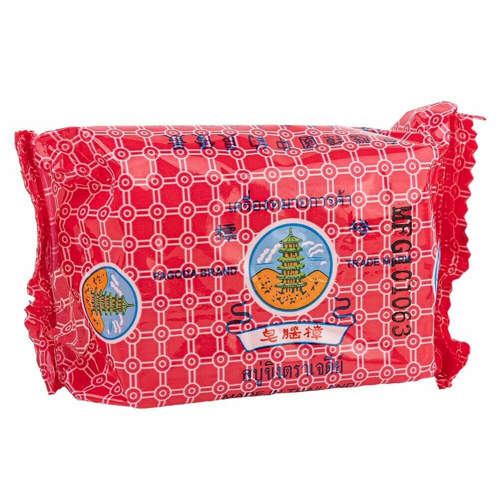 фото Мыло камфорное против зуда при крапивнице, псориазе и экземе Pagoda (Таиланд), 50 гр