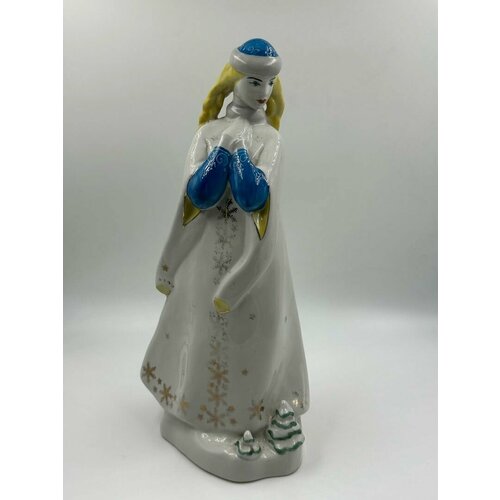 Фарфоровая Статуэтка Снегурочка ЗХК Полонне Высота 27см СССР