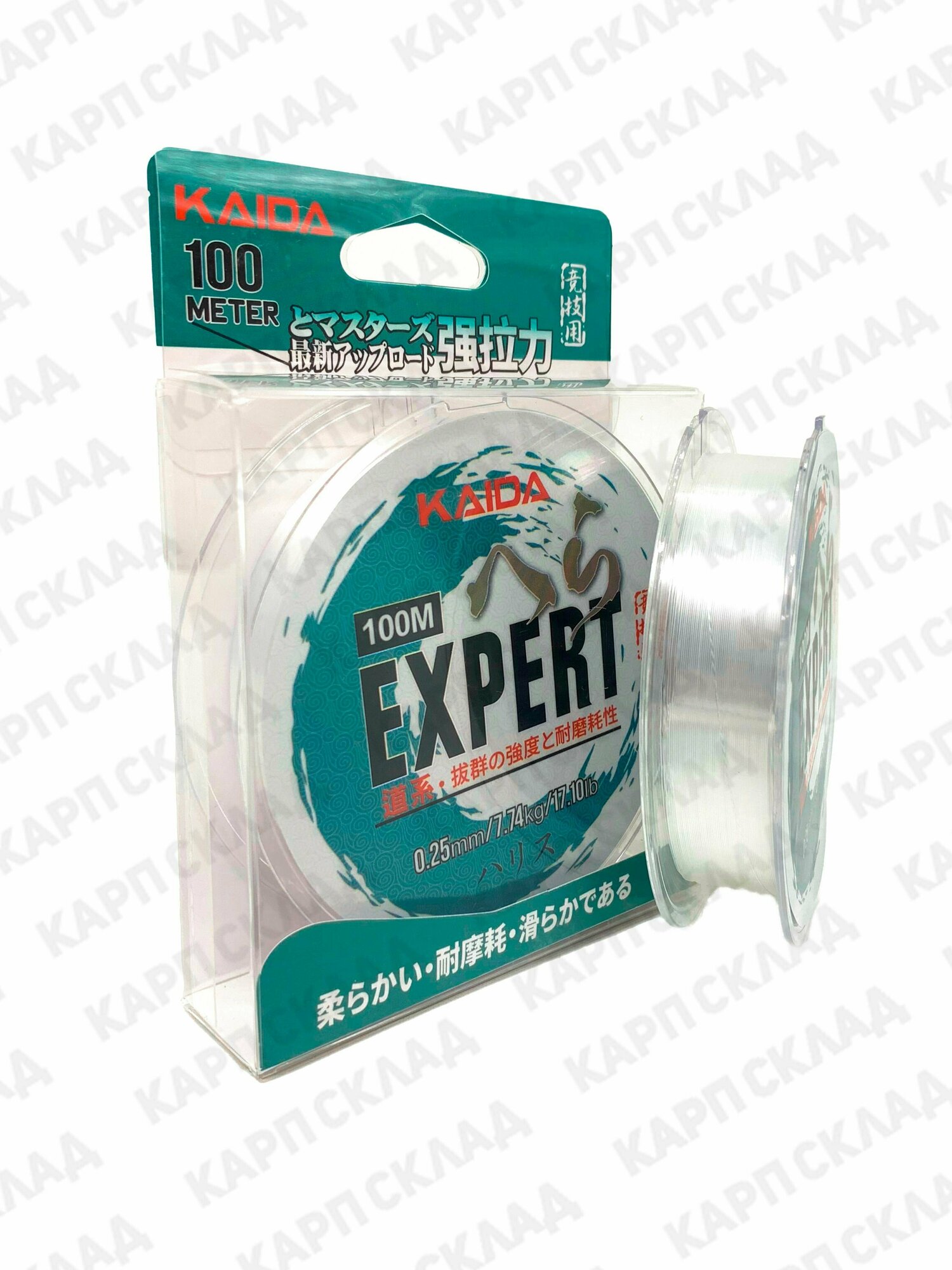 фото Леска KAIDA EXPERT 100м 0.50мм 20.52кг 45.18lb