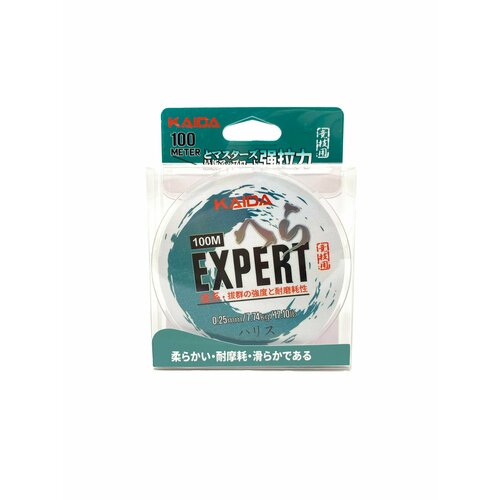 фото Леска kaida expert 100м 0.20мм 6.26кг 13.86lb