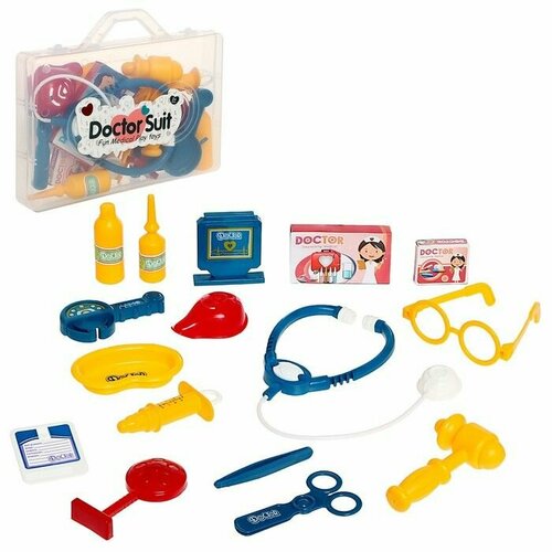 Игровой набор Лучший доктор в чемодане 16 предметов 1075₽