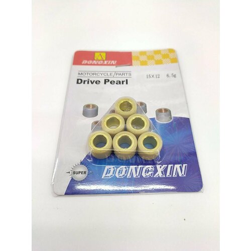 Ролики вариатора 15*12 - 6,5 грамм Yamaha jog, Stels