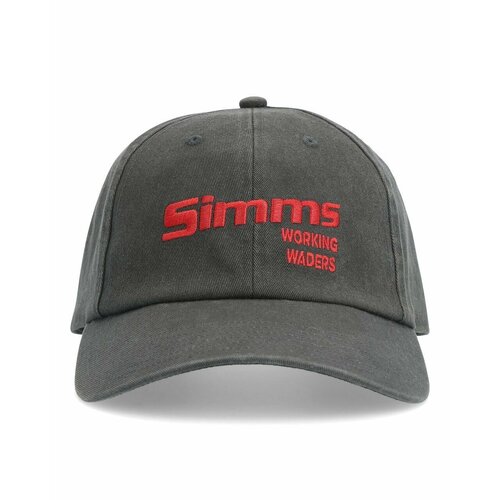 фото Бейсболка simms, размер one size, серый