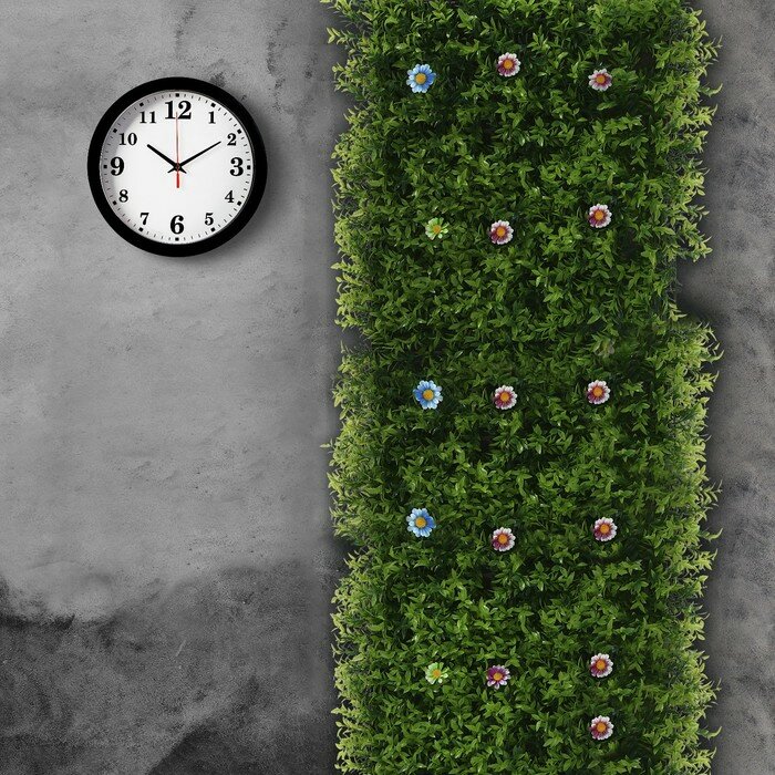 Декоративная панель 60 × 40 см «Высокая трава с цветами» Greengo