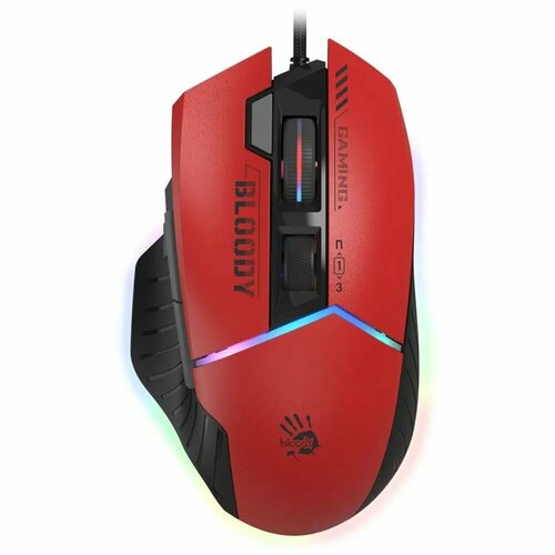 Мышь A4Tech Bloody W95 Max Sports USB Red оптическая, проводная