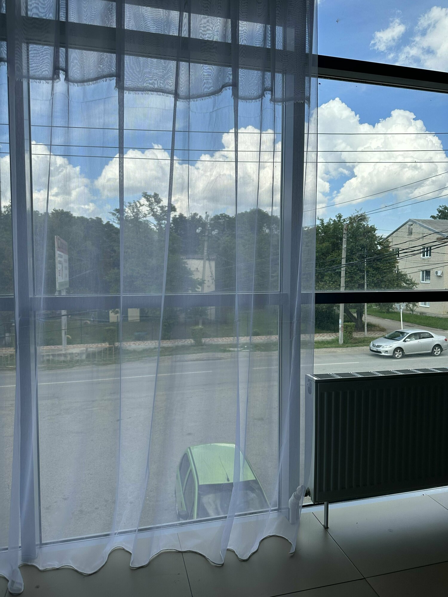 Тюль Бамбук Однотонный Белый 400*270 — фото 1