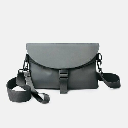 фото Сумка мессенджер , серый нет бренда