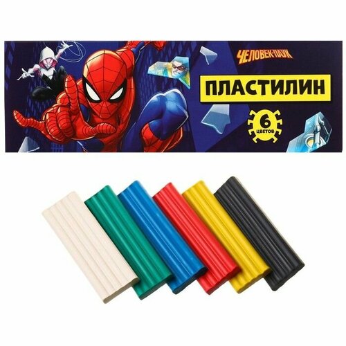 Пластилин 6 цветов 90 г 